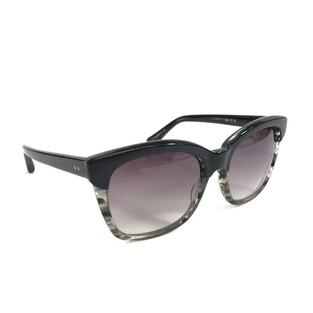 DITA Sunglasses BONAFIDA 22009B-54 Striped Gray Frames w/ Gradient Gray Lenses